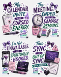 Per My Last Nerve: Meeting Chaos Printable Bundle
