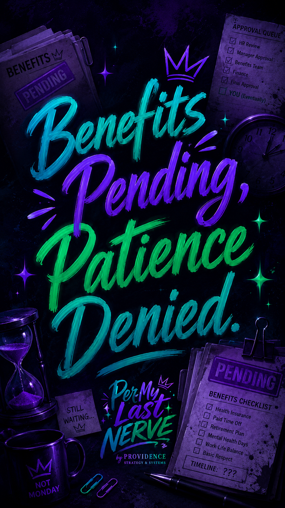 Per My Last Nerve: HR, Compliance & Policy Drama Phone Wallpaper Bundle