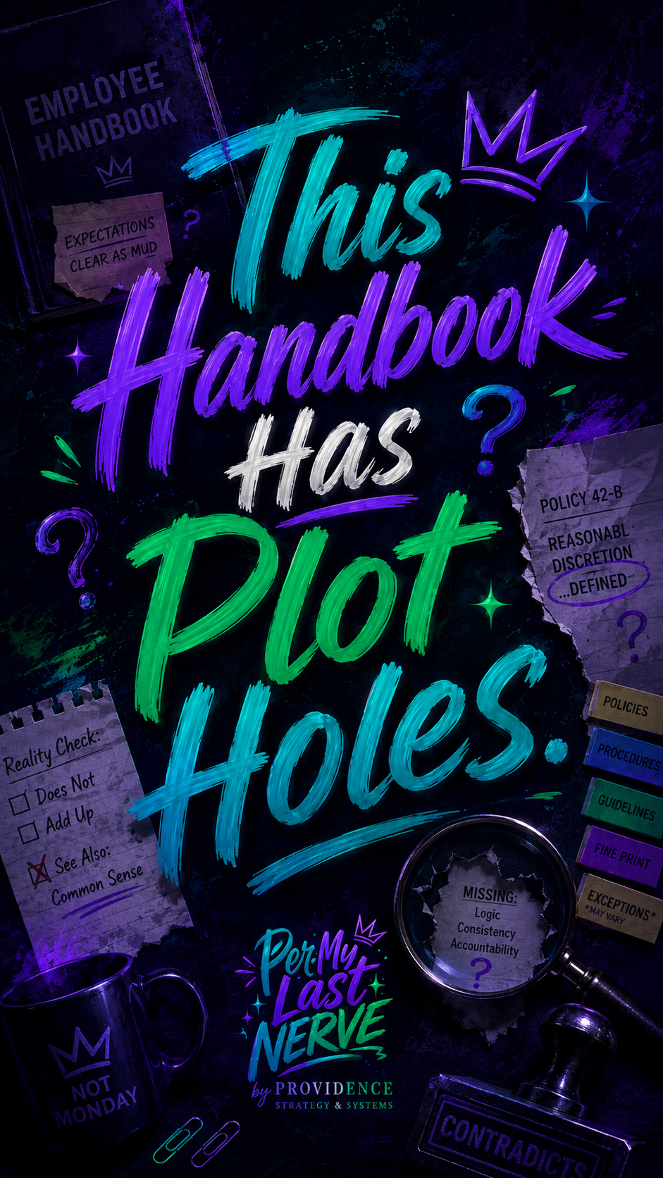 Per My Last Nerve: HR, Compliance & Policy Drama Phone Wallpaper Bundle