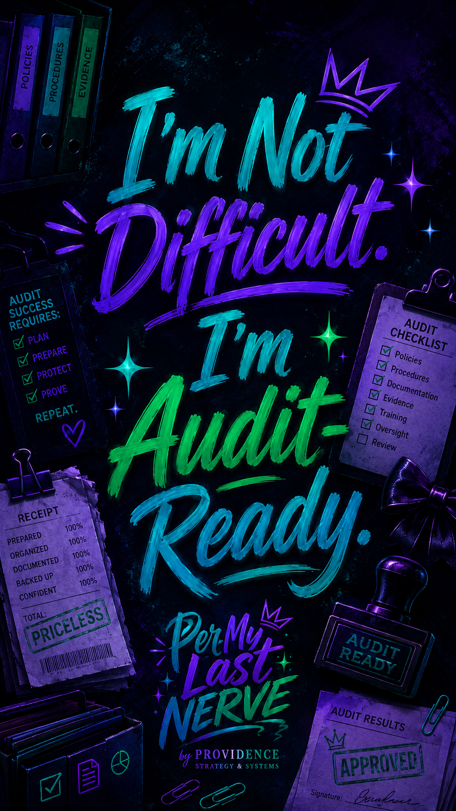 Per My Last Nerve: HR, Compliance & Policy Drama Phone Wallpaper Bundle