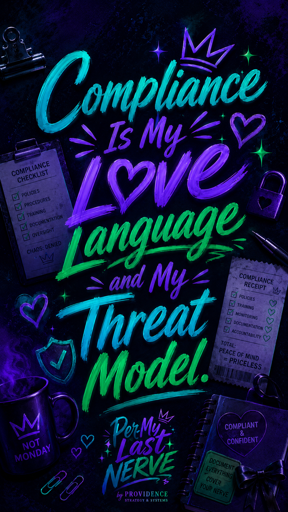 Per My Last Nerve: HR, Compliance & Policy Drama Phone Wallpaper Bundle